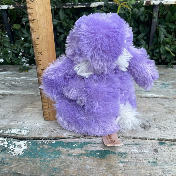 Dan Dee Collectors Choice Bunny Rabbit 7" Plush Thumper Purple Stuffed Easter - Picture 2 of 5